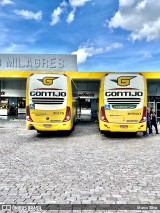 Empresa Gontijo de Transportes 21275 na cidade de Milagres, Bahia, Brasil, por Marco Silva. Número da foto: #:id.