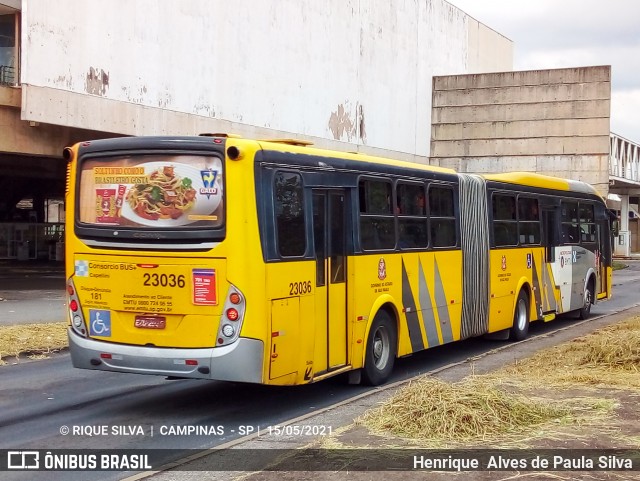 Transportes Capellini 23036 na cidade de Campinas, São Paulo, Brasil, por Henrique Alves de Paula Silva. ID da foto: 8942043.