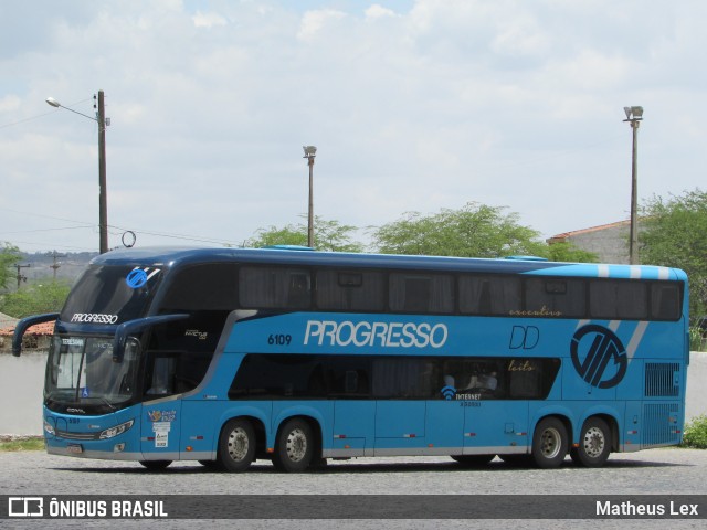 Auto Viação Progresso 6109 na cidade de Caruaru, Pernambuco, Brasil, por Matheus Lex. ID da foto: 8942327.