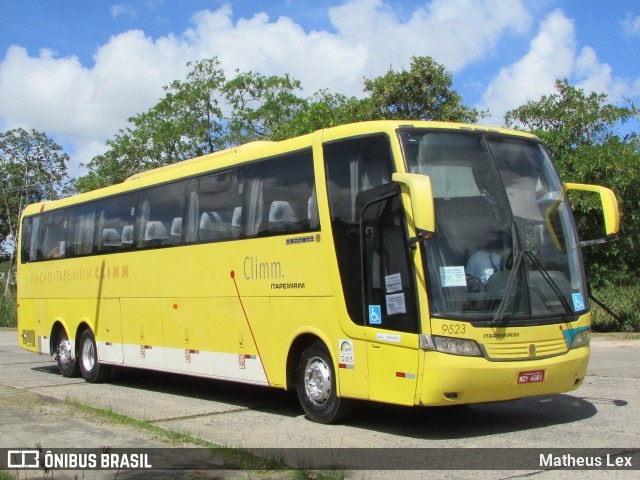 Viação Itapemirim 9523 na cidade de Recife, Pernambuco, Brasil, por Matheus Lex. Número da foto: #8942317.