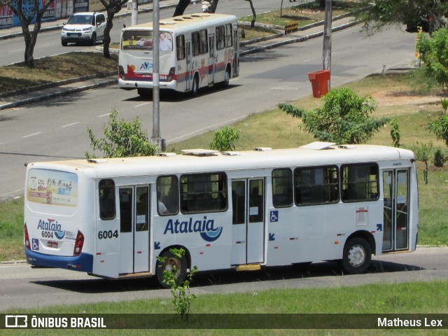 Viação Atalaia Transportes 6004 na cidade de Aracaju, Sergipe, Brasil, por Matheus Lex. Número da foto: #8942155.