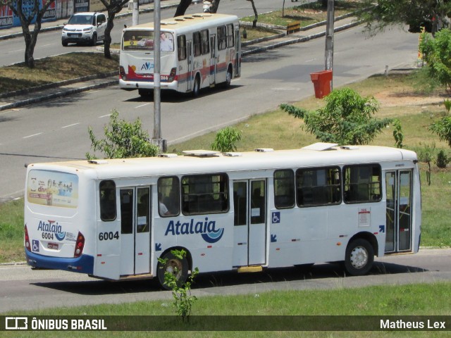 Viação Atalaia Transportes 6004 na cidade de Aracaju, Sergipe, Brasil, por Matheus Lex. ID da foto: 8942155.