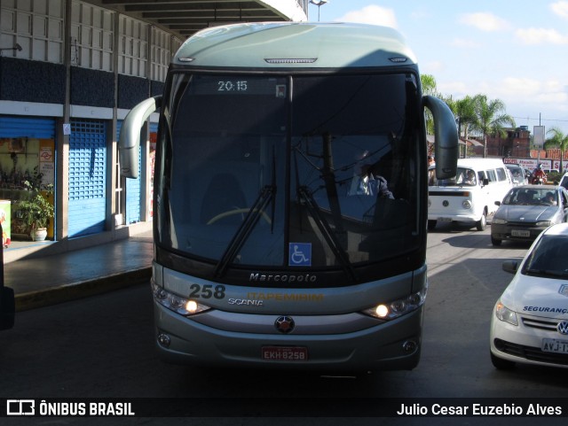 Viação Itapemirim 258 na cidade de Aparecida, São Paulo, Brasil, por Julio Cesar Euzebio Alves. Número da foto: #8942023.