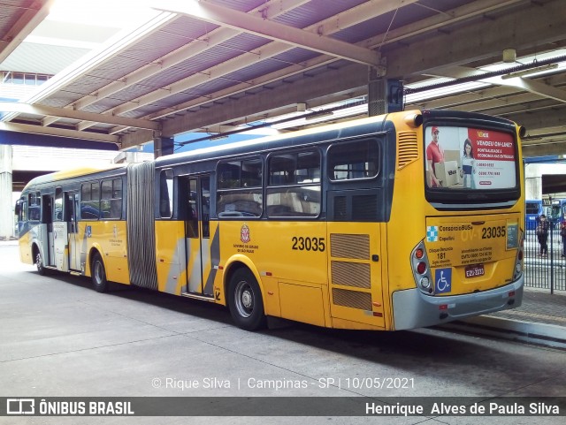 Transportes Capellini 23035 na cidade de Campinas, São Paulo, Brasil, por Henrique Alves de Paula Silva. ID da foto: 8942045.