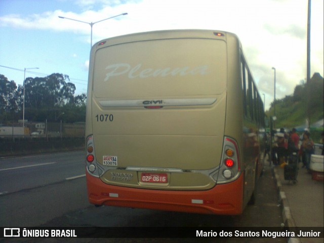 Plenna Transportes e Serviços 1070 na cidade de Simões Filho, Bahia, Brasil, por Mario dos Santos Nogueira Junior. Número da foto: #8941387.