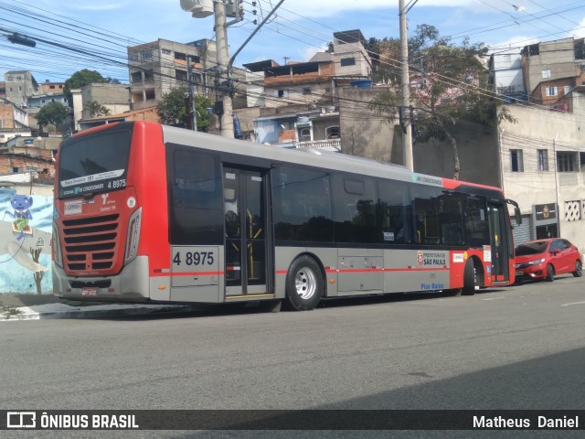 Express Transportes Urbanos Ltda 4 8975 na cidade de São Paulo, São Paulo, Brasil, por Matheus  Daniel. ID da foto: 8940448.