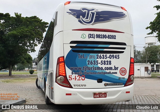 TJ Turismo 5420 na cidade de Rio de Janeiro, Rio de Janeiro, Brasil, por Claudio Luiz. Número da foto: #8941583.