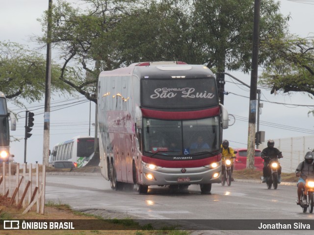 Expresso São Luiz 7980 na cidade de Aracaju, Sergipe, Brasil, por Jonathan Silva. ID da foto: 8942496.