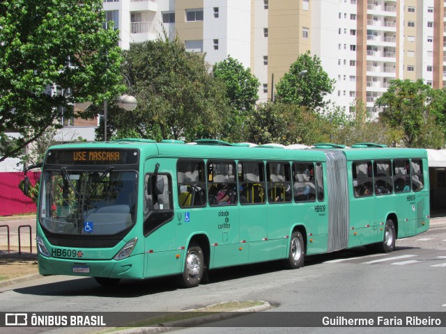 Auto Viação Redentor HB609 na cidade de Curitiba, Paraná, Brasil, por Guilherme Faria Ribeiro. Número da foto: #8944974.