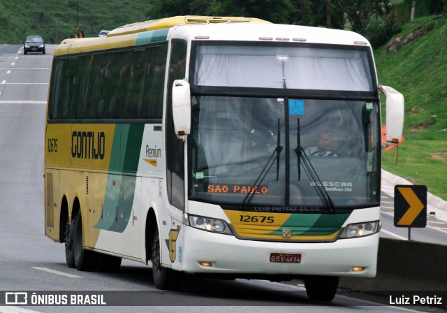 Empresa Gontijo de Transportes 12675 na cidade de Barra Mansa, Rio de Janeiro, Brasil, por Luiz Petriz. ID da foto: 8942670.