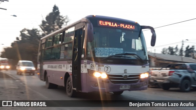 Transportes Líder 7 na cidade de Padre Hurtado, Talagante, Metropolitana de Santiago, Chile, por Benjamín Tomás Lazo Acuña. Número da foto: #8942631.