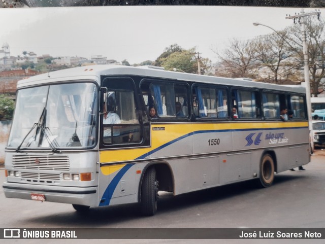 Viação São Luiz 1550 na cidade de Congonhas, Minas Gerais, Brasil, por José Luiz Soares Neto. ID da foto: 8946192.