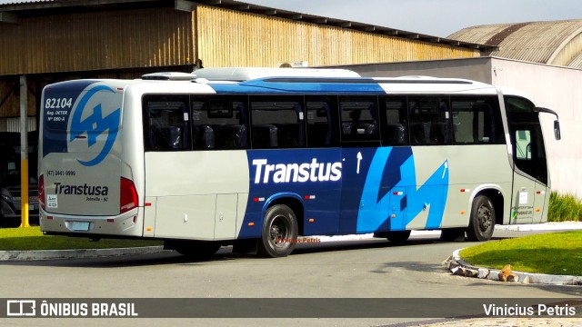 Transtusa - Transporte e Turismo Santo Antônio 82104 na cidade de Joinville, Santa Catarina, Brasil, por Vinicius Petris. ID da foto: 8946033.