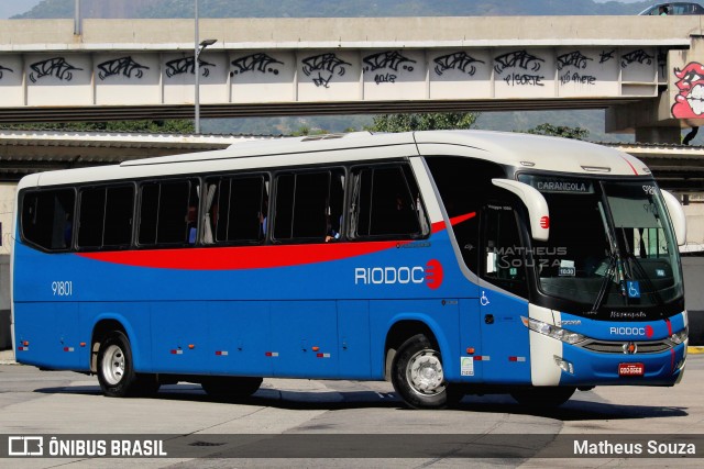 Viação Riodoce 91801 na cidade de Rio de Janeiro, Rio de Janeiro, Brasil, por Matheus Souza. ID da foto: 8946517.