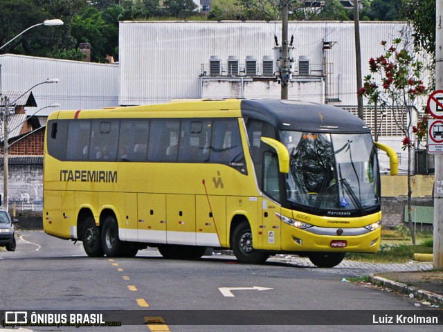 Viação Itapemirim 60085 na cidade de Juiz de Fora, Minas Gerais, Brasil, por Luiz Krolman. ID da foto: 8946929.