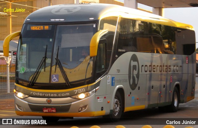 RodeRotas - Rotas de Viação do Triângulo 7311 na cidade de Goiânia, Goiás, Brasil, por Carlos Júnior. ID da foto: 8945818.