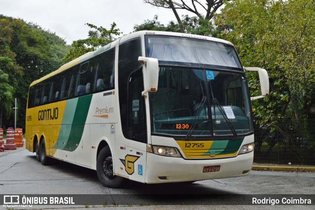 Empresa Gontijo de Transportes 12755 na cidade de São Paulo, São Paulo, Brasil, por Rodrigo Coimbra. ID da foto: 8946407.