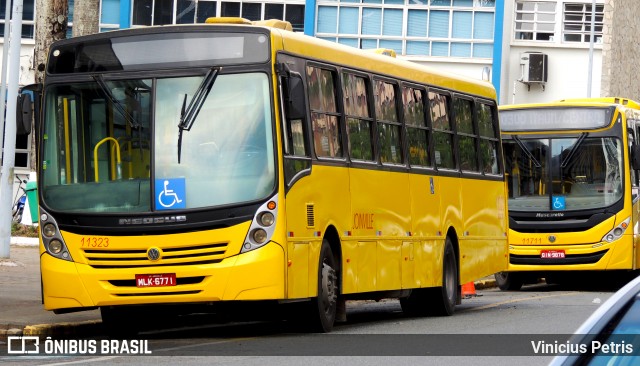 Gidion Transporte e Turismo 11323 na cidade de Joinville, Santa Catarina, Brasil, por Vinicius Petris. Número da foto: #8946041.