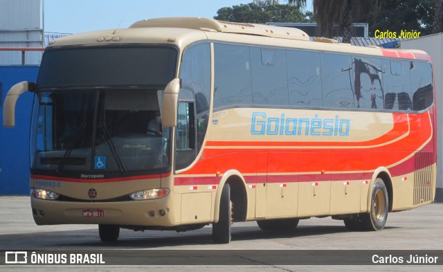 Auto Viação Goianésia 150003-5 na cidade de Goiânia, Goiás, Brasil, por Carlos Júnior. ID da foto: 8945668.