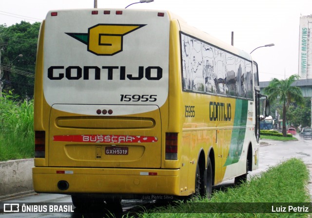 Empresa Gontijo de Transportes 15955 na cidade de Volta Redonda, Rio de Janeiro, Brasil, por Luiz Petriz. ID da foto: 8947115.