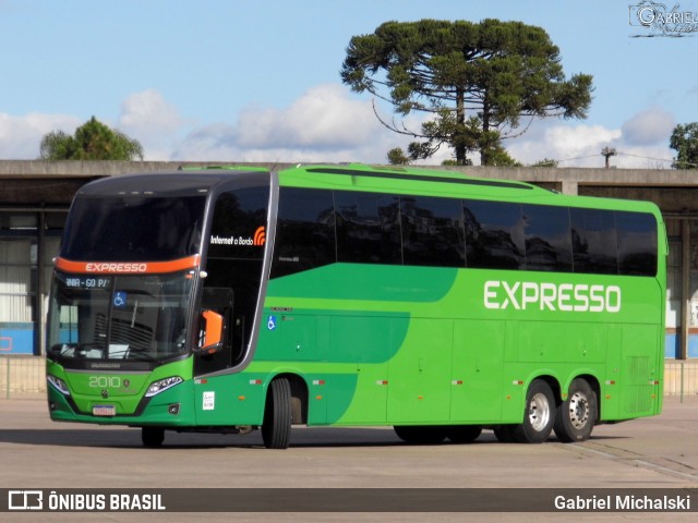 Expresso Transporte e Turismo Ltda. 2010 na cidade de Curitiba, Paraná, Brasil, por Gabriel Michalski. ID da foto: 8872897.