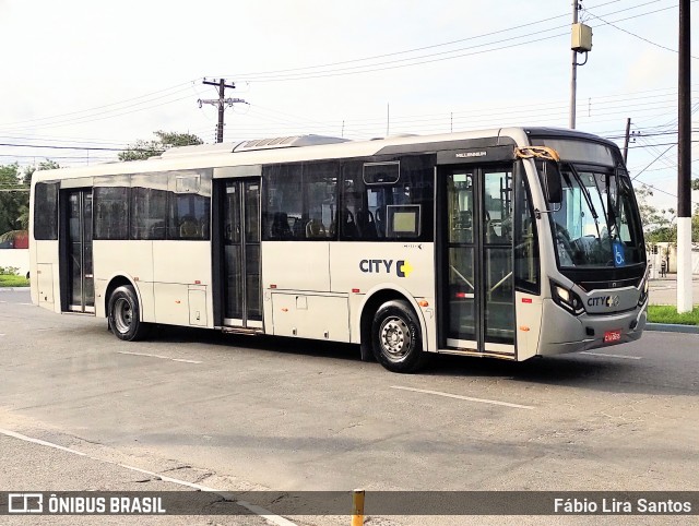 City Transporte Urbano Intermodal - Guarujá 138 na cidade de Guarujá, São Paulo, Brasil, por Fábio Lira Santos. ID da foto: 8873179.