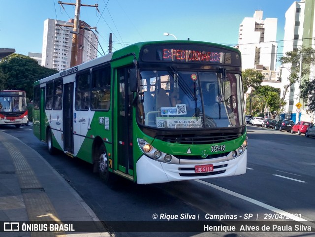 Padova Coletivos 3546 na cidade de Campinas, São Paulo, Brasil, por Henrique Alves de Paula Silva. Número da foto: #8873907.