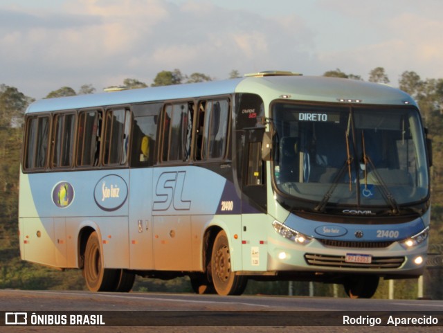 Viação São Luiz 21400 na cidade de Conselheiro Lafaiete, Minas Gerais, Brasil, por Rodrigo  Aparecido. Número da foto: #8873654.