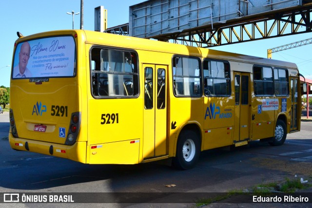 AVP - Auto Viação Paraíso 5291 na cidade de Aracaju, Sergipe, Brasil, por Eduardo Ribeiro. Número da foto: #8872595.