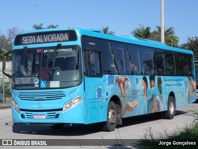 FAOL - Friburgo Auto Ônibus 566 na cidade de Rio de Janeiro, Rio de Janeiro, Brasil, por Jorge Gonçalves. ID da foto: 8873417.