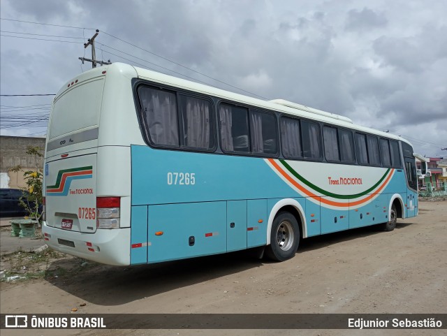 TBS - Travel Bus Service > Transnacional Fretamento 07265 na cidade de Nazaré da Mata, Pernambuco, Brasil, por Edjunior Sebastião. ID da foto: 8874341.