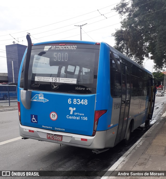 Cooper Líder > A2 Transportes 6 8348 na cidade de São Paulo, São Paulo, Brasil, por Andre Santos de Moraes. Número da foto: #8874227.