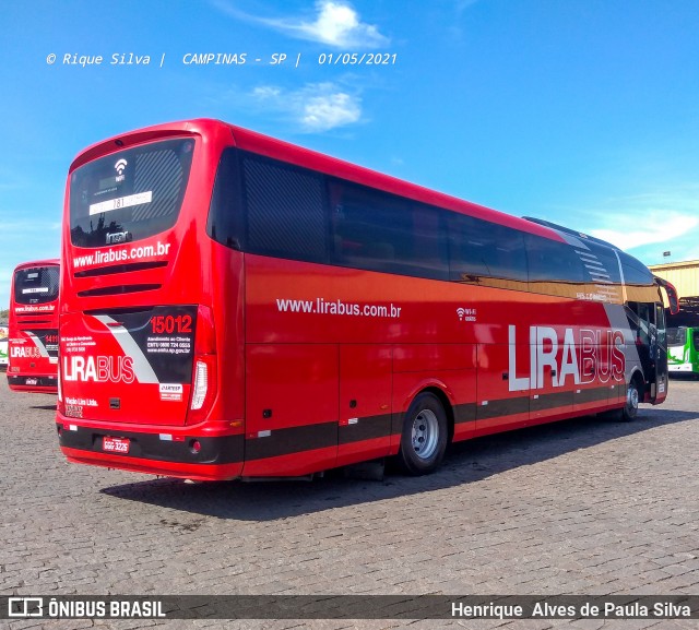 Lirabus 15012 na cidade de Campinas, São Paulo, Brasil, por Henrique Alves de Paula Silva. ID da foto: 8873921.