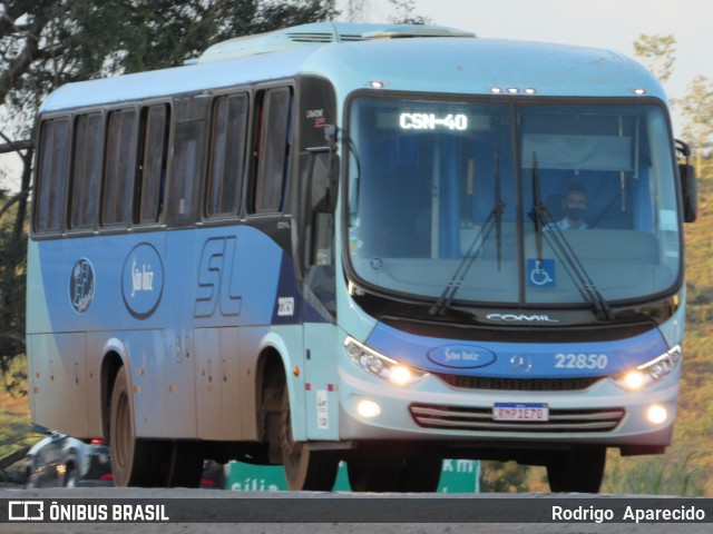 Viação São Luiz 22850 na cidade de Conselheiro Lafaiete, Minas Gerais, Brasil, por Rodrigo  Aparecido. Número da foto: #8873690.