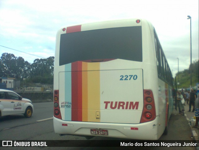 Turim Transportes e Serviços 2270 na cidade de Simões Filho, Bahia, Brasil, por Mario dos Santos Nogueira Junior. ID da foto: 8948118.