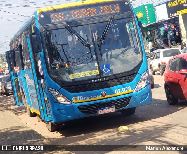 JTP Transportes - COM Porto Velho 02.028 na cidade de Porto Velho, Rondônia, Brasil, por Marlon Alexandre . ID da foto: 8948840.