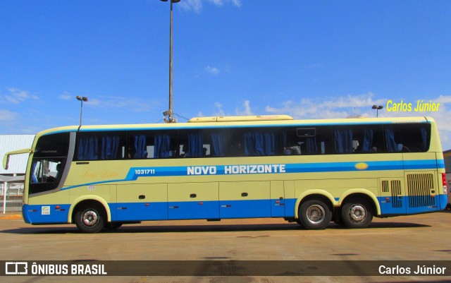 Viação Novo Horizonte 1031711 na cidade de Goiânia, Goiás, Brasil, por Carlos Júnior. Número da foto: #8949324.