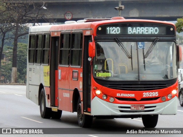 Autotrans > Turilessa 25295 na cidade de Belo Horizonte, Minas Gerais, Brasil, por Adão Raimundo Marcelino. ID da foto: 8949670.