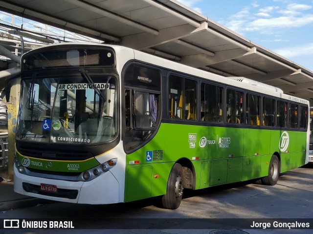 Tijuquinha - Auto Viação Tijuca A50063 na cidade de Rio de Janeiro, Rio de Janeiro, Brasil, por Jorge Gonçalves. ID da foto: 8949601.