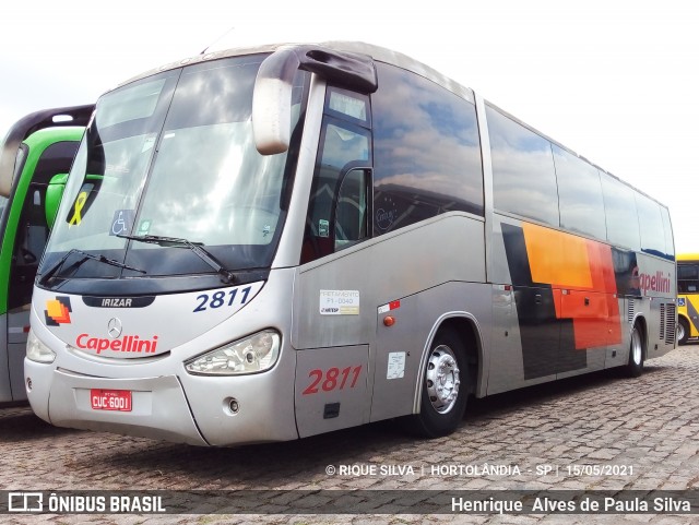 Transportes Capellini 2811 na cidade de Hortolândia, São Paulo, Brasil, por Henrique Alves de Paula Silva. Número da foto: #8948296.