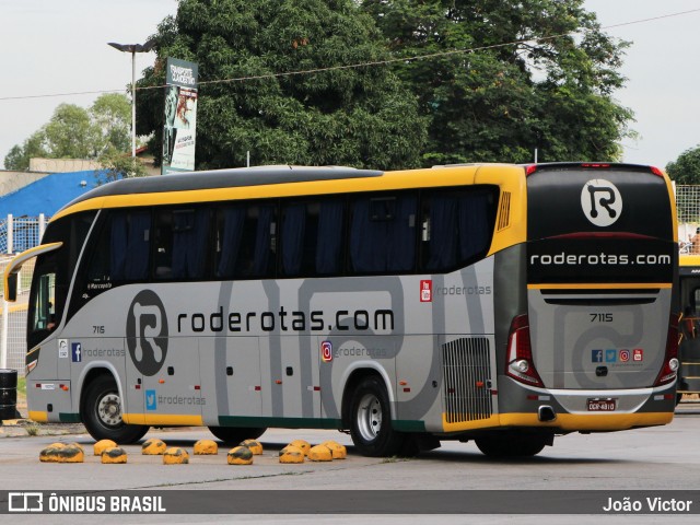 RodeRotas - Rotas de Viação do Triângulo 7115 na cidade de Goiânia, Goiás, Brasil, por João Victor. ID da foto: 8948602.