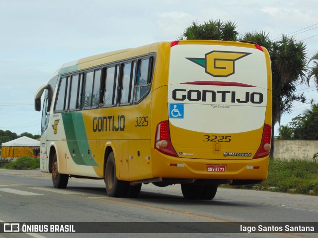 Empresa Gontijo de Transportes 3225 na cidade de Eunápolis, Bahia, Brasil, por Iago Santos Santana. ID da foto: 8948939.