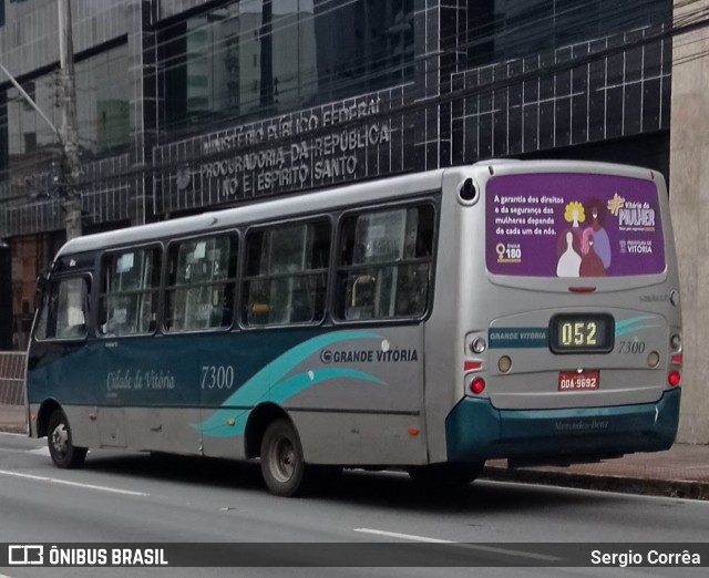 Viação Grande Vitória 7300 na cidade de Vitória, Espírito Santo, Brasil, por Sergio Corrêa. Número da foto: #8950077.