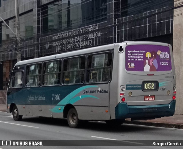 Viação Grande Vitória 7300 na cidade de Vitória, Espírito Santo, Brasil, por Sergio Corrêa. ID da foto: 8950077.