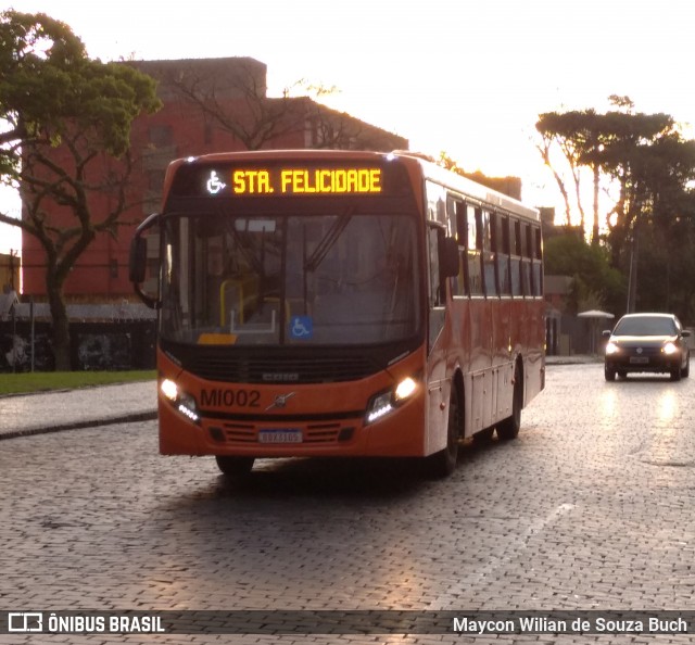 Auto Viação Mercês MI002 na cidade de Curitiba, Paraná, Brasil, por Maycon Wilian de Souza Buch. Número da foto: #8952800.