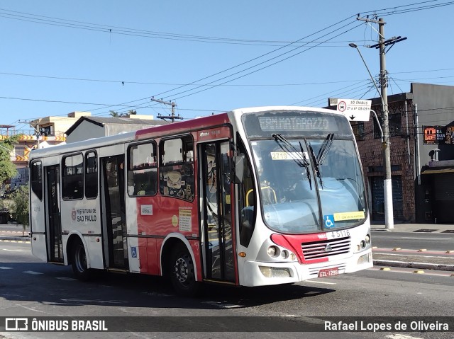 Allibus Transportes 4 5116 na cidade de São Paulo, São Paulo, Brasil, por Rafael Lopes de Oliveira. ID da foto: 8951452.