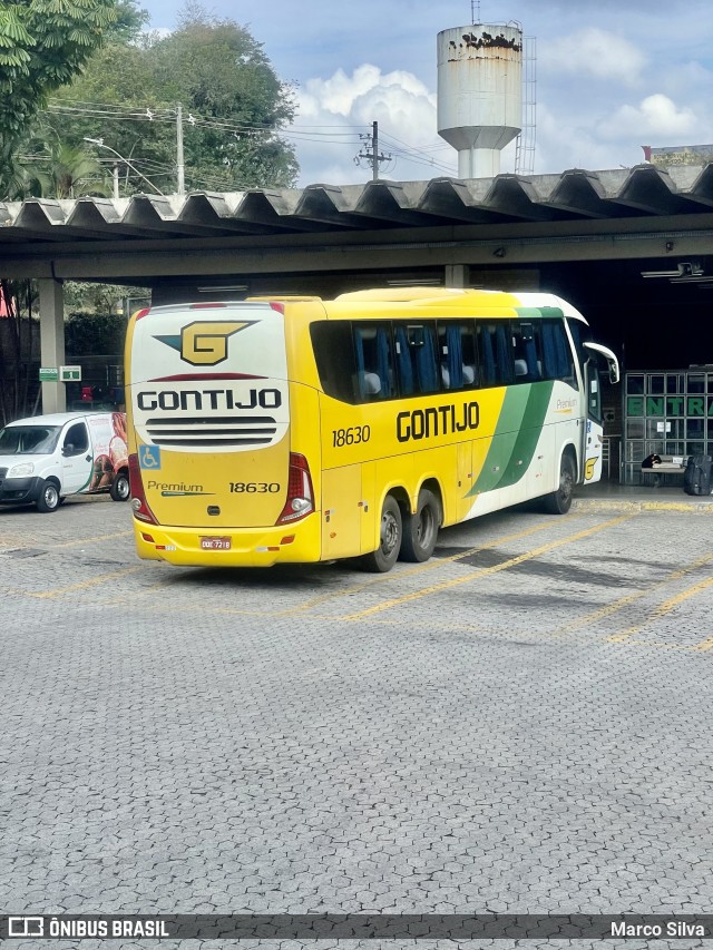 Empresa Gontijo de Transportes 18630 na cidade de Belo Horizonte, Minas Gerais, Brasil, por Marco Silva. ID da foto: 8952313.