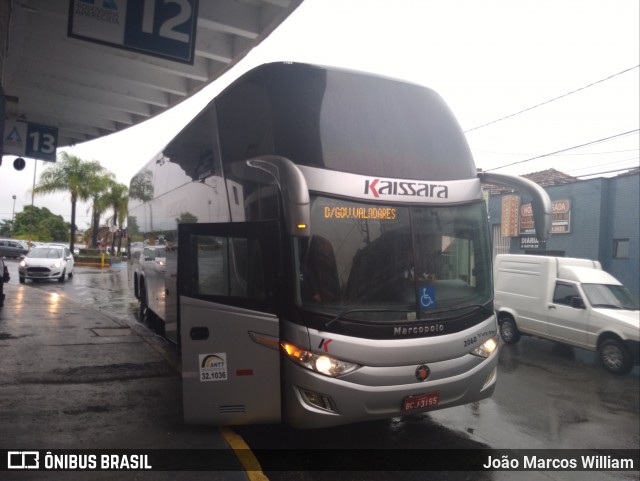 Kaissara - Viação Caiçara 2060 na cidade de Aparecida, São Paulo, Brasil, por João Marcos William. Número da foto: #8953216.