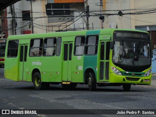 EMVIPI - Empresa Viação Piauí 01088 na cidade de Teresina, Piauí, Brasil, por João Pedro F. Santos. ID da foto: 8950027.