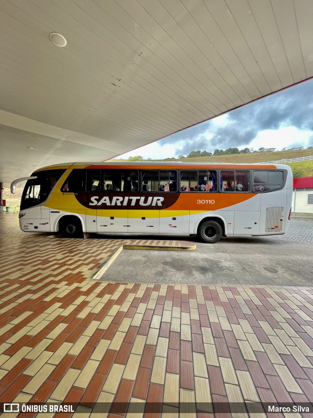 Saritur - Santa Rita Transporte Urbano e Rodoviário 30110 na cidade de João Monlevade, Minas Gerais, Brasil, por Marco Silva. Número da foto: #8950245.